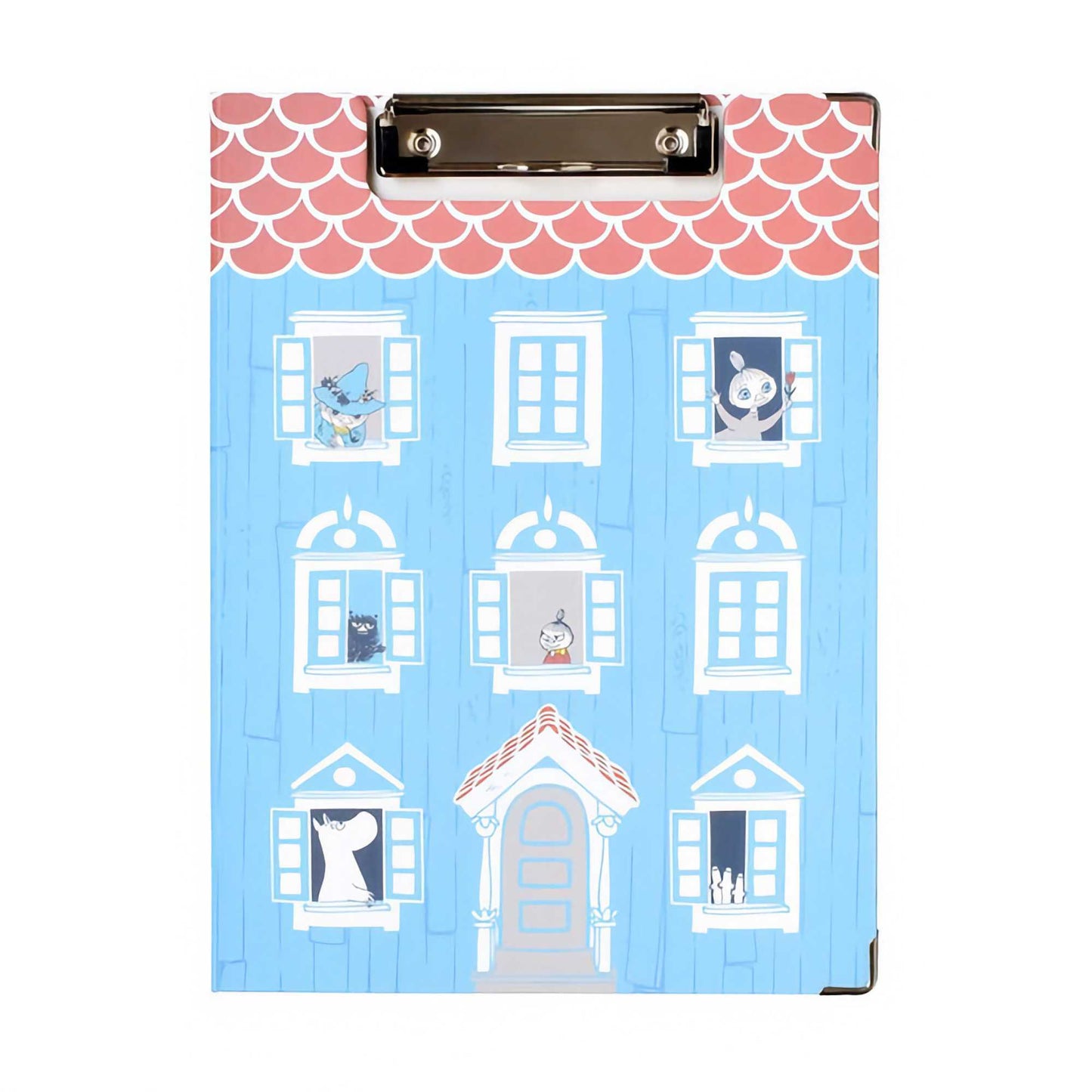 Moomin House Clipboard. Blue