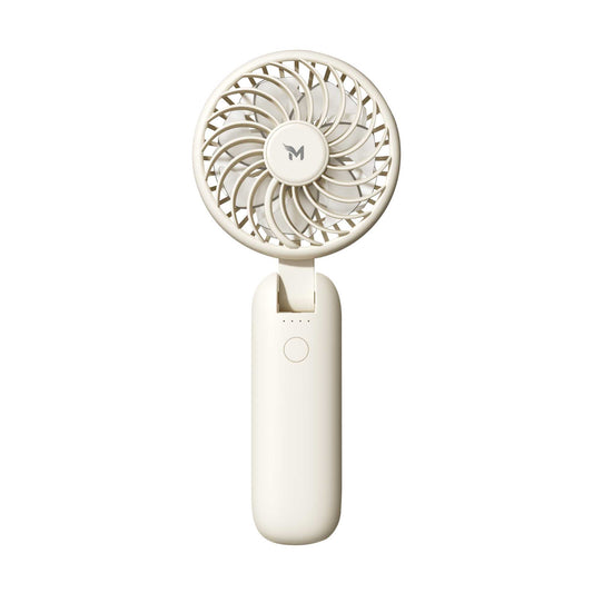 Machino M13 Folding Handheld Fan. Off White
