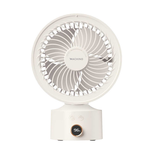 Machino Q3 Mini Circulating Fan. Cream