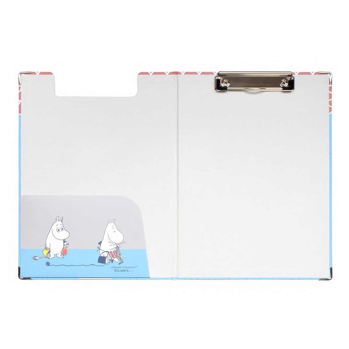 Moomin House Clipboard. Blue