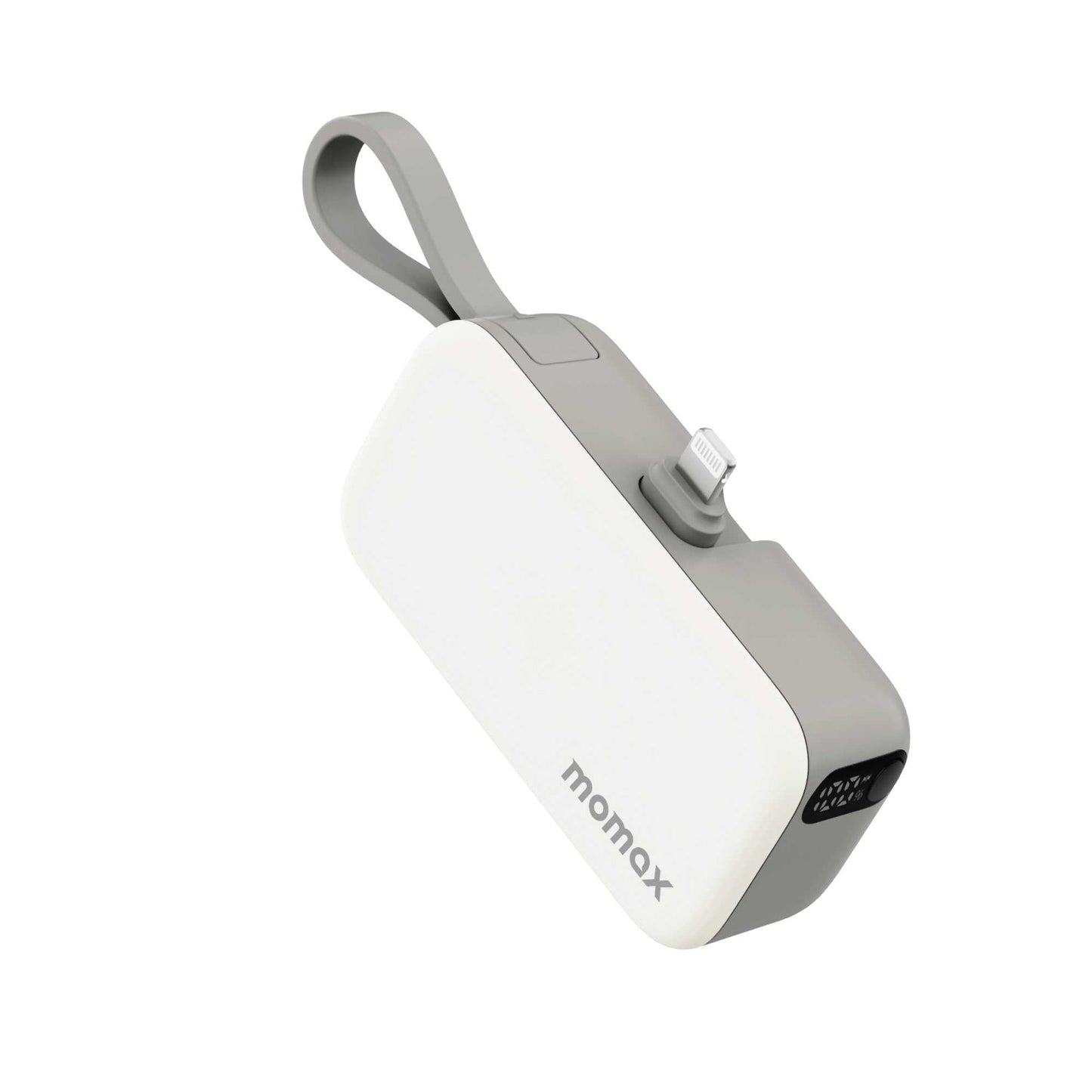 Momax 1-Power Mini Battery Pack Lightning for iPhone. White