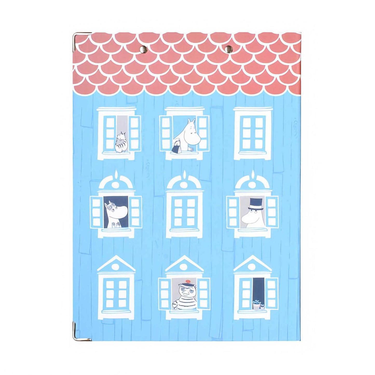 Moomin House Clipboard. Blue