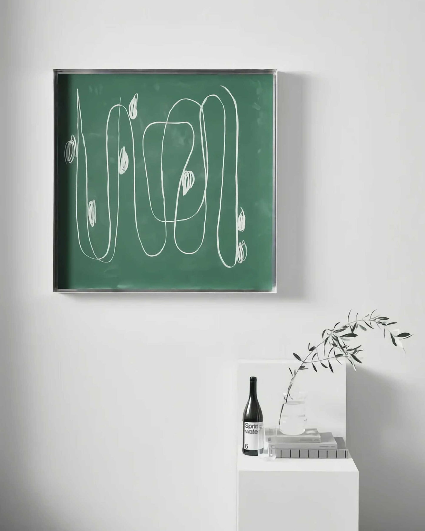 Mathematics Chalkboard 90x90cm